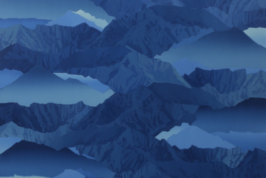 Ballad, 2019, oil on canvas, 55 x 45 inches. Snow Closure March 13 -14, 2021