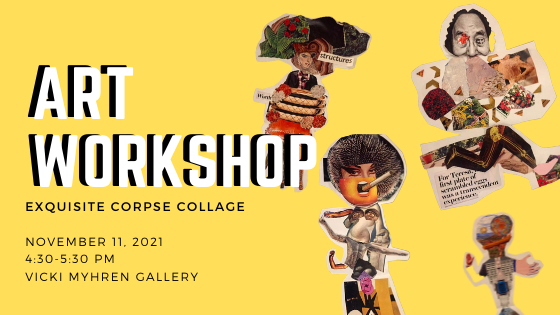Black Moon Blog Banner Exquisite Corpse Collage Workshop