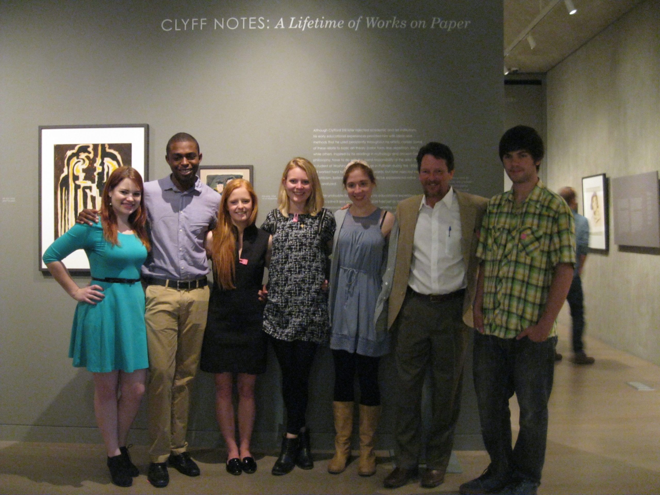 Curatorial Practicum Class Opens Exhibition at the Clyfford Still Museum Curatorial Practicum Class Opens Exhibition at the Clyfford Still Museum