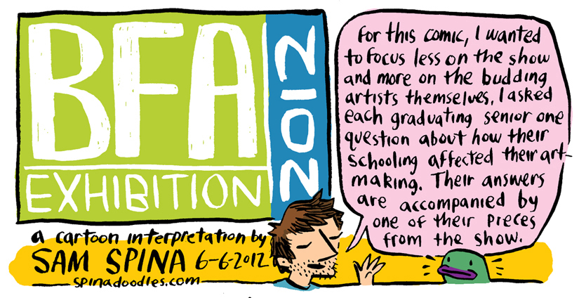 panel1 Friday Feature: The BFA Show Gets Spinadoodled
